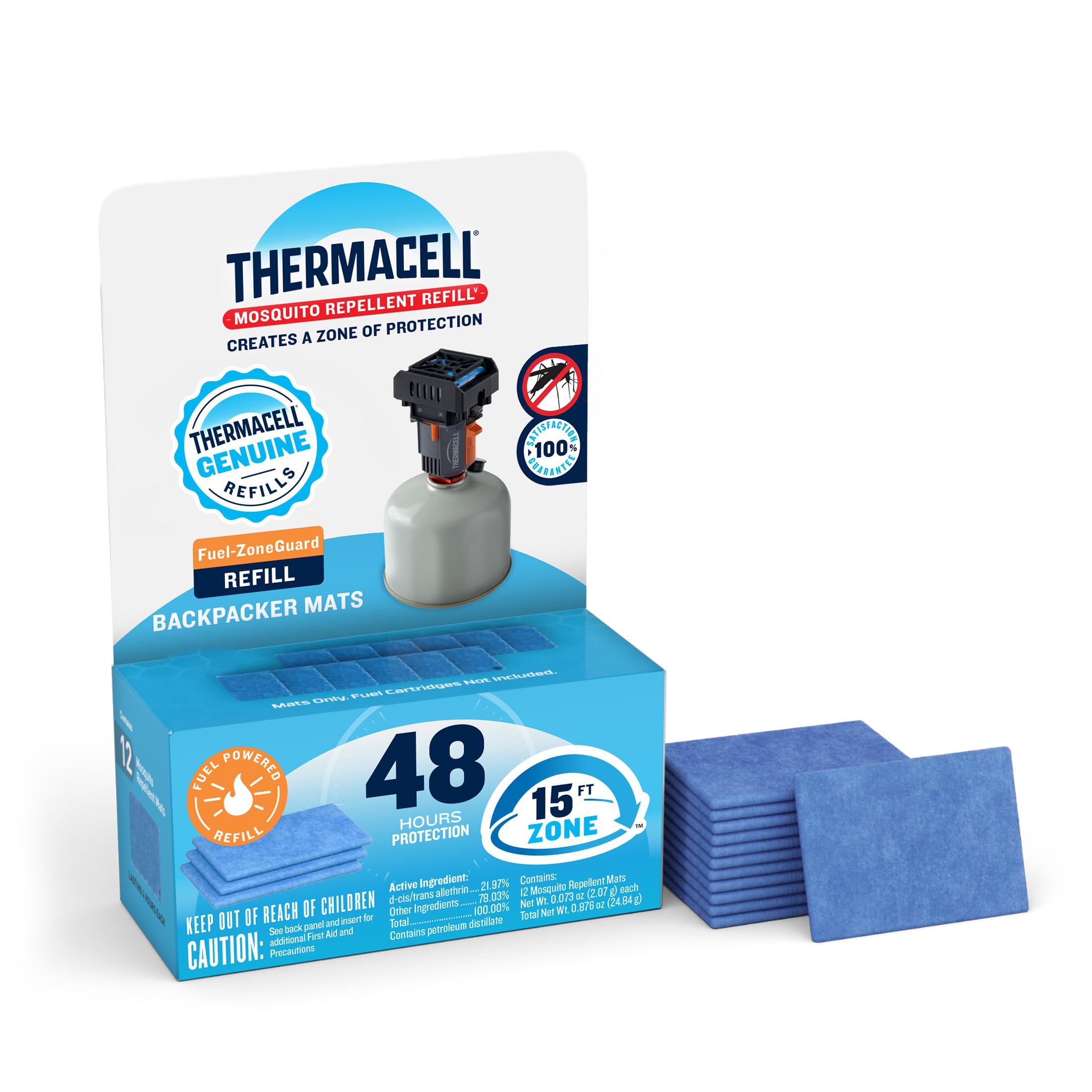 Amazon.com: Thermacell Fuel-ZoneGuard Backpacker Mosquito